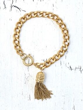 Rachel Zoe Tassel Bracelet